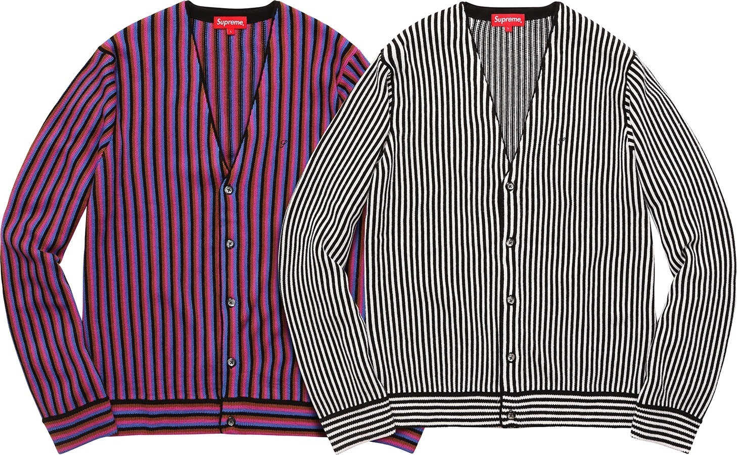 Micro Stripe Cardigan